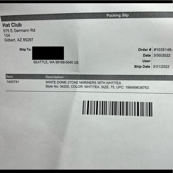 Exclusive New Era 59Fifty White Dome Seattle Mariners 35th Anniversary Patch Hat - Picture 3 of 7